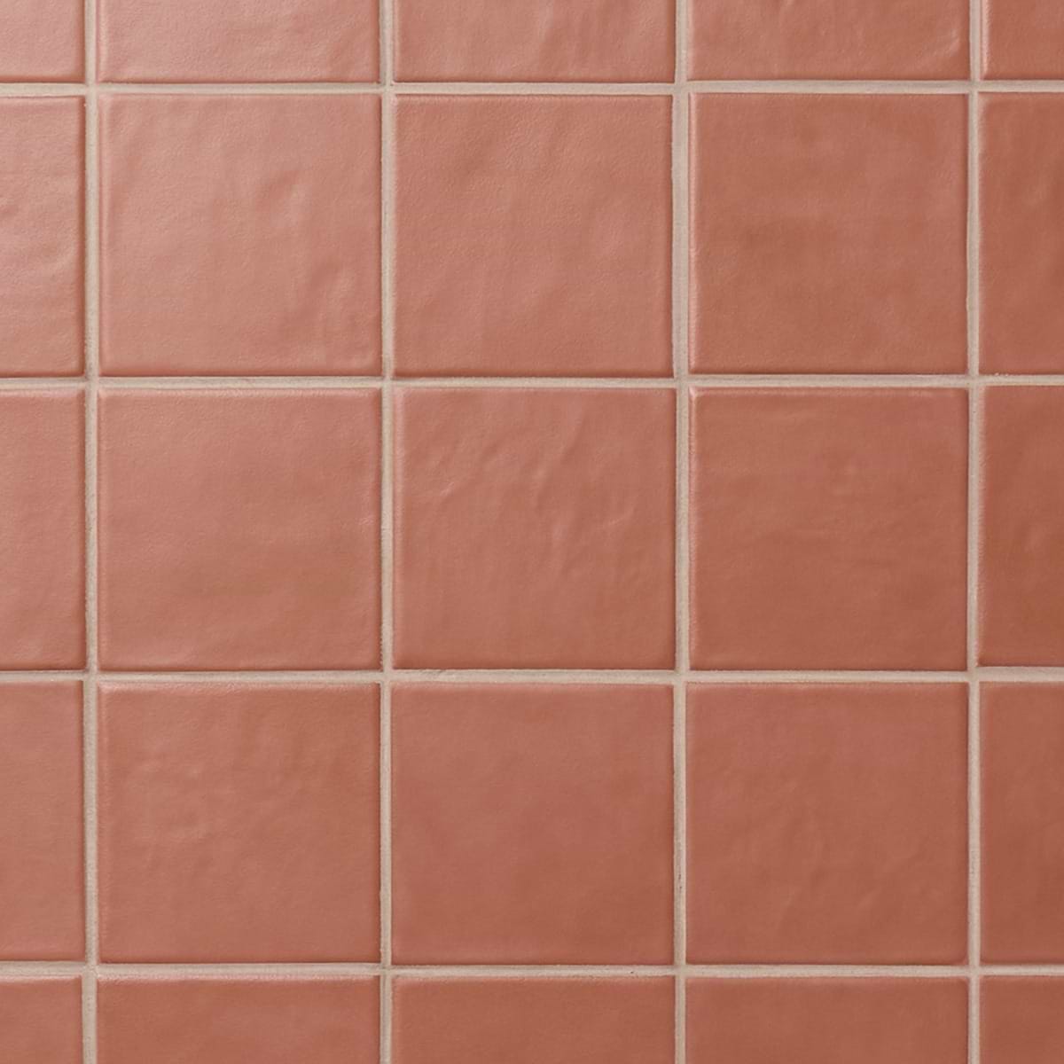 Stacy Garcia Valenova Clay Terracotta 5x5 Matte Ceramic Tile