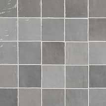 Portmore Gray 4x4 Glossy Ceramic Tile