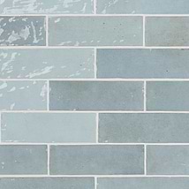 Portmore Sky Blue 3x8 Glossy Ceramic Subway Tile