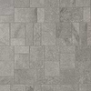 Acadia  French Pattern Slate Gray Quartz Look Matte Porcelain Mosaic Tile