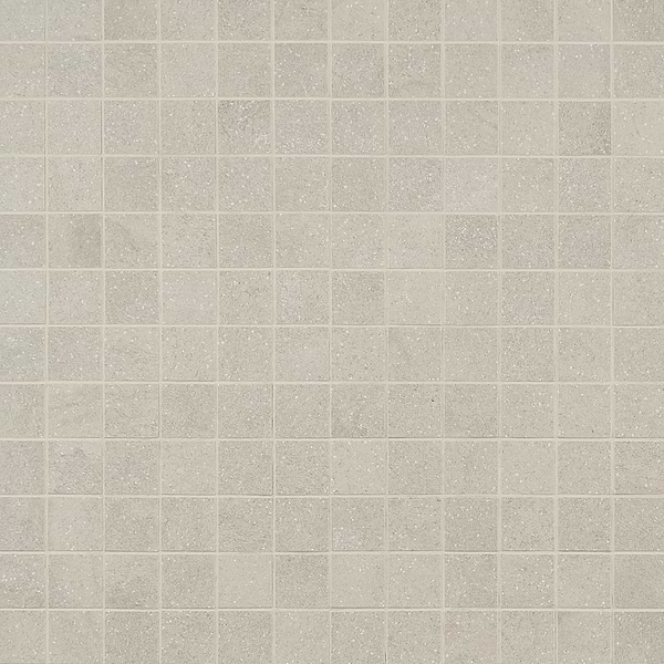 Acadia Warm Linen White 2x2 Limestone Look Matte Porcelain Mosaic Tile