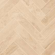 Classic Travertine Premium 2.5x12 Filled Brushed Vein Cut Tile