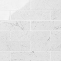 Bianco Carrara 3x12 Polished Marble Tile