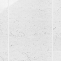 Bianco Carrara 6x18 Polished Marble Tile