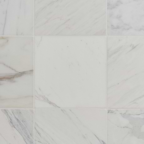 Avanti Calacatta Gold 12x12 Tumbled Marble Tile