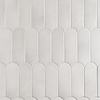 Parry Mist Gray 3x8 Fishscale Glossy Ceramic Wall Tile