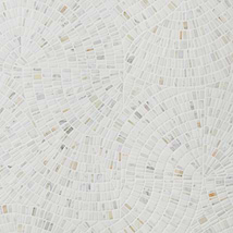 Kravet Nautra Calacatta Gold 26x26 Tumbled Marble Mosaic Tile