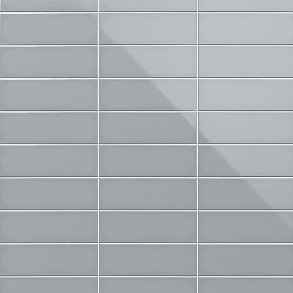 Park Hill Gray 4X12 Polished Porcelain Tile