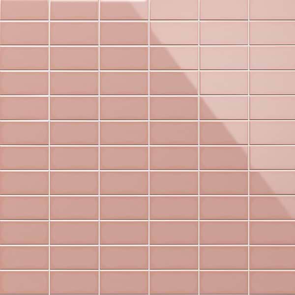 Park Hill Coral Rose 3X6 Polished Porcelain Tile