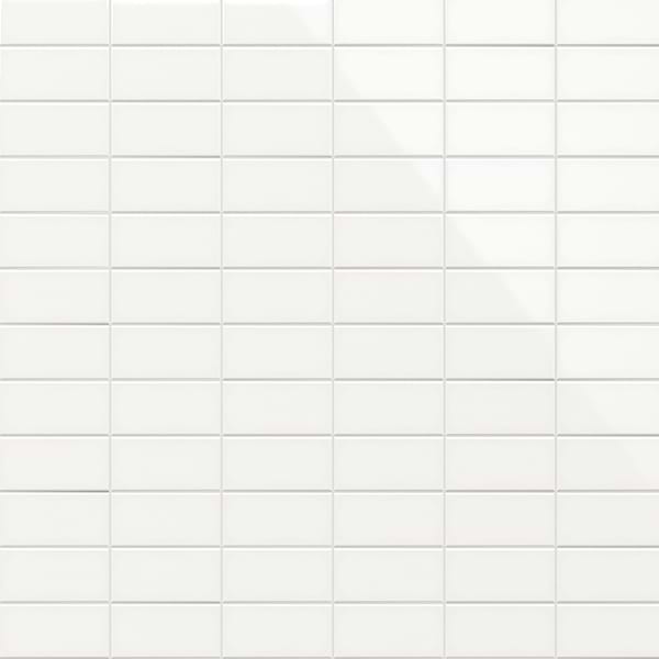 Park Hill White 3x6 Polished Porcelain Tile