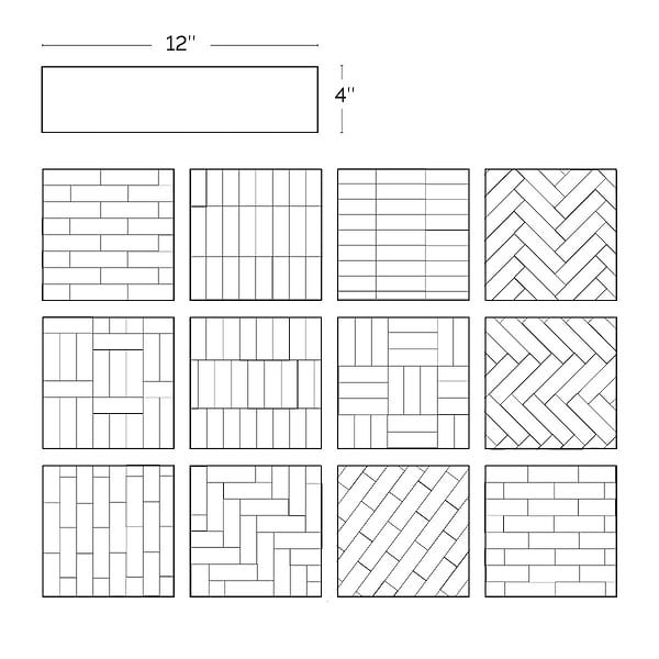 Rise Charcoal Gray 4x12 Beveled Glossy Ceramic Subway Tile