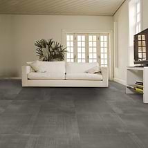 Ristretto Dark Gray 24x24 Matte Porcelain Tile