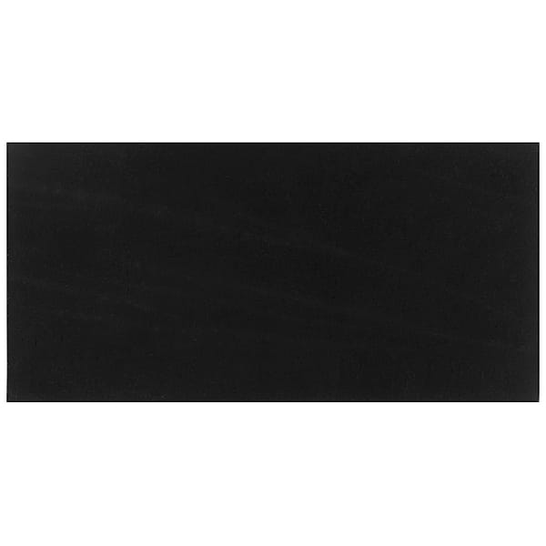 Nero Marquina Black 3x6 Honed Marble Subway Tile