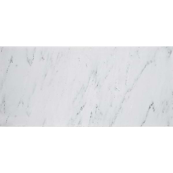 Asian Statuary 12x24 Honed Marble Tile 