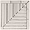 Monroe Corner Asian Statuary and Wooden Beige 8x8 Marble Mosaic Tile-  Polished