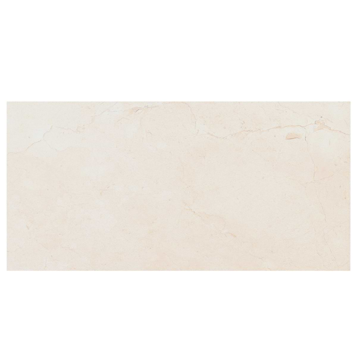 Crema Marfil 12x24 Honed Marble Tile