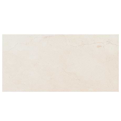 Crema Marfil 12x24 Honed Marble Tile