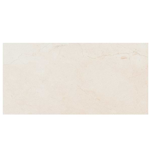 Crema Marfil 12x24 Honed Marble Tile