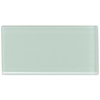 Loft Seafoam Green 3x6 Polished Glass Subway Tile