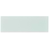 Loft Seafoam Green 4x12 Frosted Glass Subway Tile