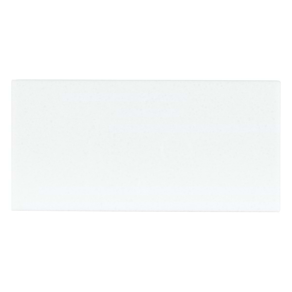 Nanoglass White 3x6 Polished Subway Tile