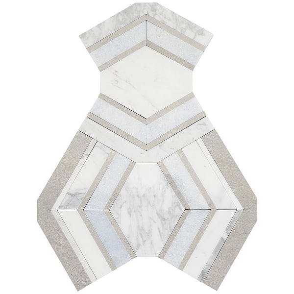 Mezzo Dolce Polished Marble Mosaic