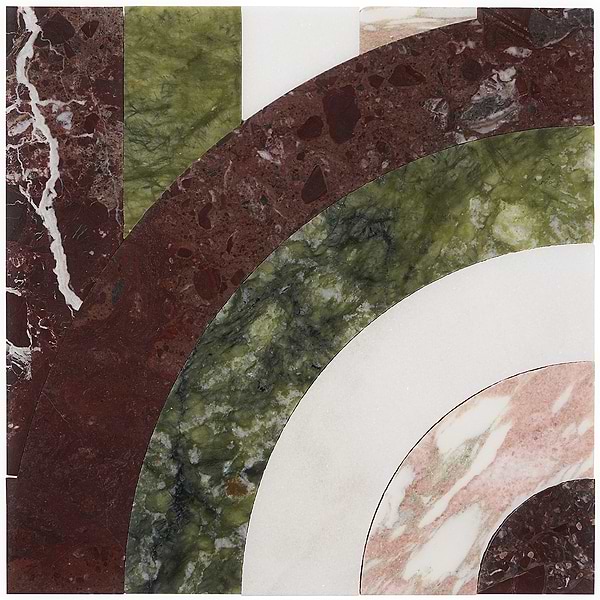 Arc Rainbow 12x12 Polished Marble By Elizabeth Sutton: Pattern 35