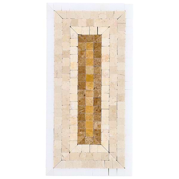 Ako Multicolor Mix 4x9 Rectangle Micro Mosaic Tile