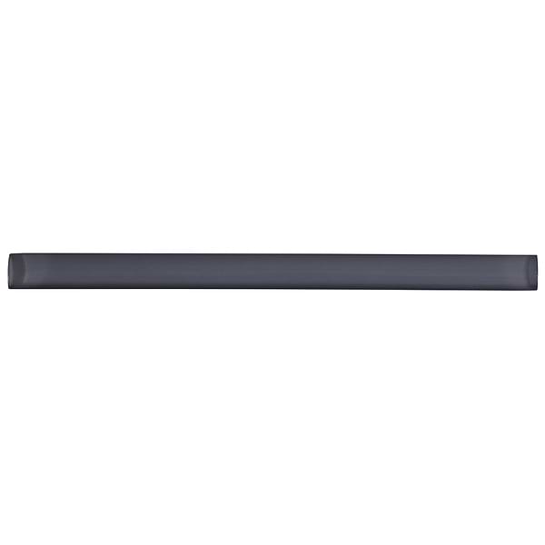 Ash Gray 1x12 Polished Glass Pencil Liner