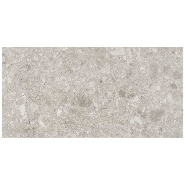 Rizo LVT Gray 12x24 Glue Down Luxury Vinyl Tile 12 mil 