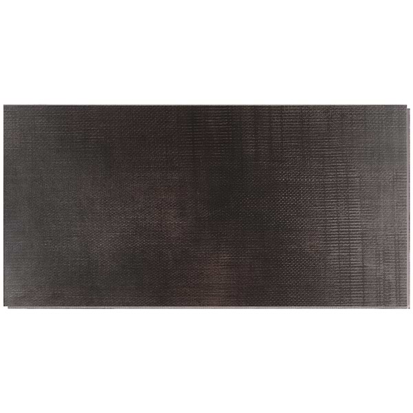 Ristretto LVT Charcoal Black 12x24 Fabric Look Rigid Core Click Luxury Vinyl Tile 
