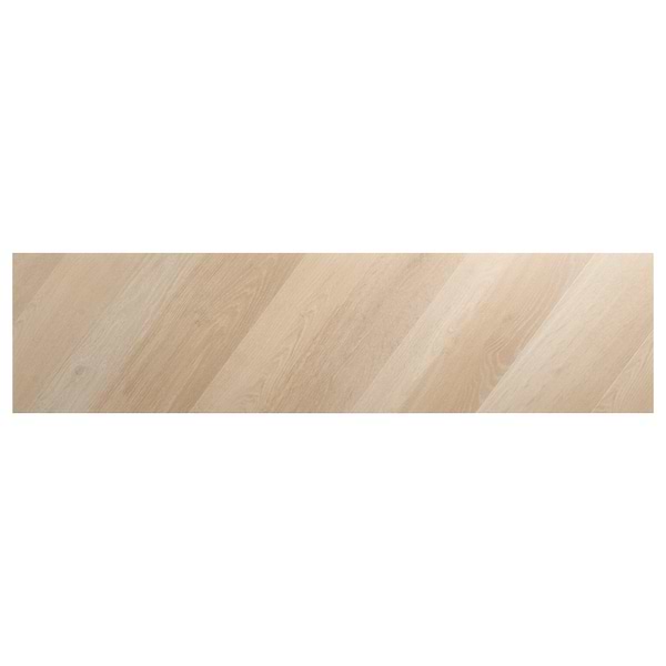 Aspen LVT Chevron Fumed 12x48 Luxury Vinyl Plank in Brown, View 7, open zoomed image