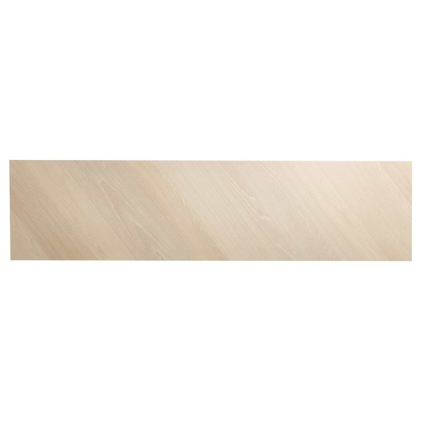 Aspen LVT Chevron Whisper 12x48 Luxury Vinyl Plank in Beige & Cream, View 7, open zoomed image