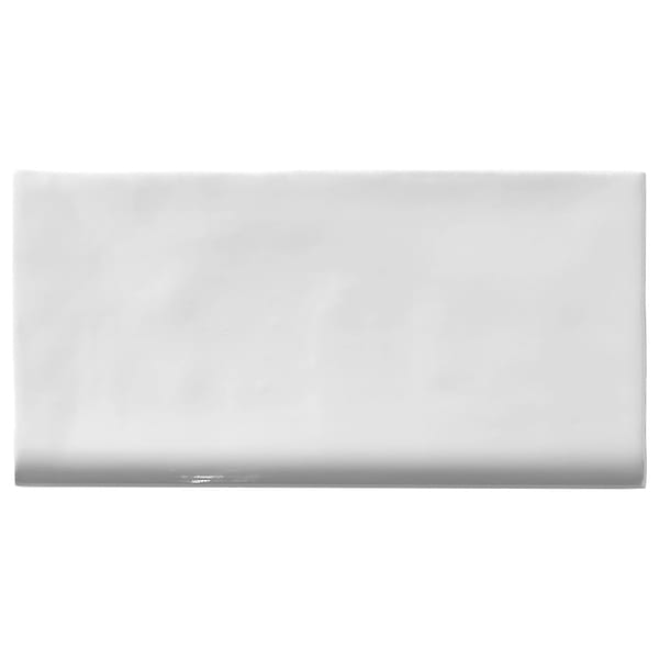 Lancaster Bianco White 3x6 Ceramic Bullnose