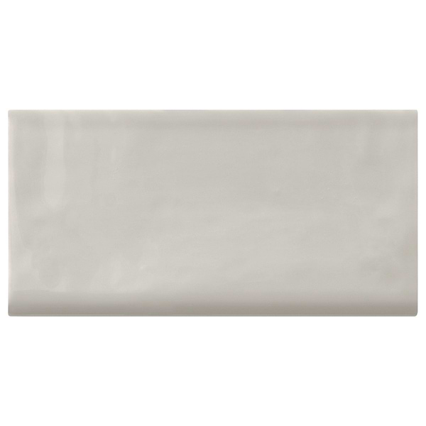 Lancaster Dove Gray 3x6 Ceramic Bullnose