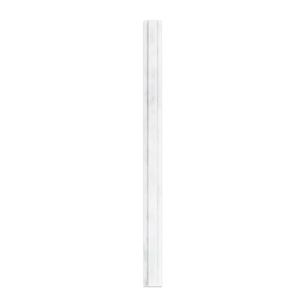 Novel Pencil Asian Statuary Marble Tile Liner 
