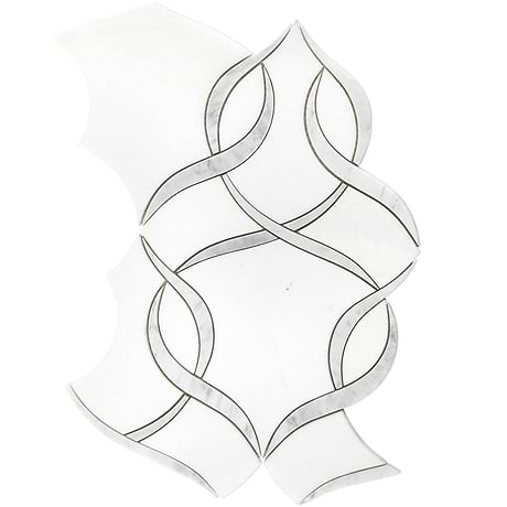 Waterjet Marble Tile for Backsplash,Kitchen Floor,Kitchen Wall,Bathroom Floor,Bathroom Wall,Shower Wall,Shower Floor,Outdoor Wall,Commercial Floor