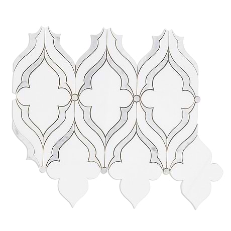 Waterjet Marble Tile for Backsplash,Kitchen Floor,Bathroom Floor,Kitchen Wall,Bathroom Wall,Shower Wall,Shower Floor,Outdoor Wall,Commercial Floor