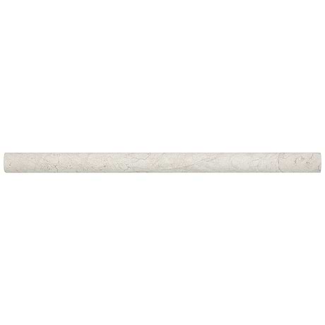 Cream Misto 1x12 Honed Marble Pencil Molding