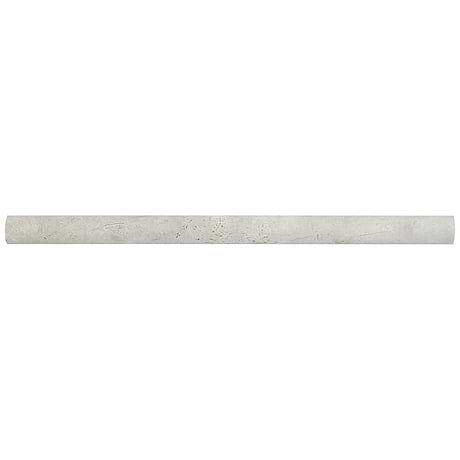 Tundra Gray 1x12 Honed Limestone Pencil Molding