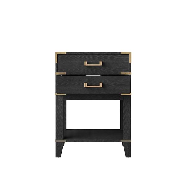 Calico Black Oak 24" Single Vanity without Top