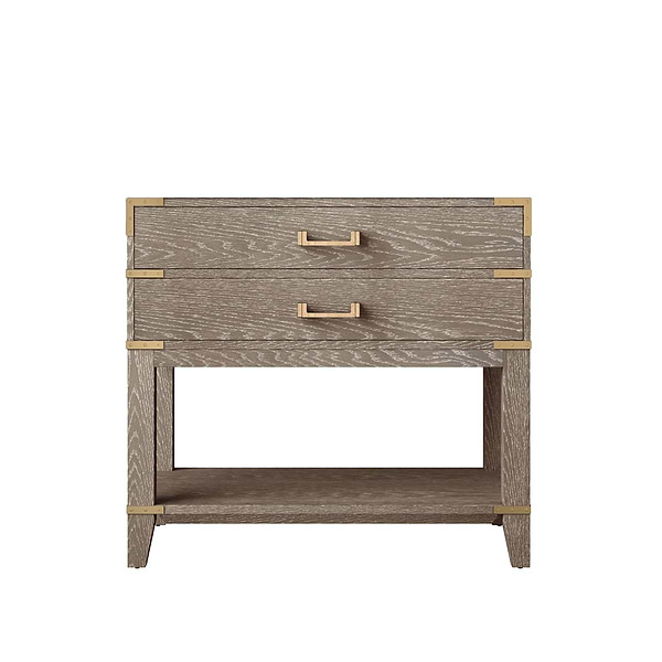 Calico Gray Oak 36" Single Vanity without Top