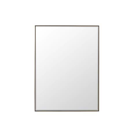 James Martin Vanities Rohe Champagne Brass 30x40" Rectangle Mirror