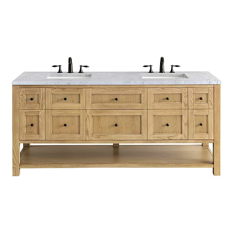James Martin Vanities Breckenridge Light Natural Oak 72