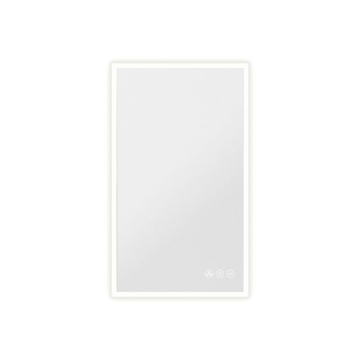 Rige 21x36" Rectangle LED Mirror