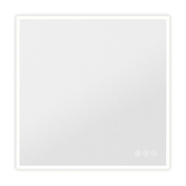 Rige 36x36" Square LED Mirror
