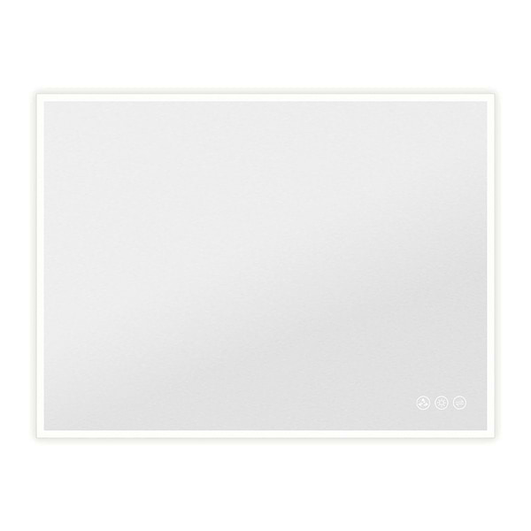 Rige 48x36" Rectangle LED Mirror