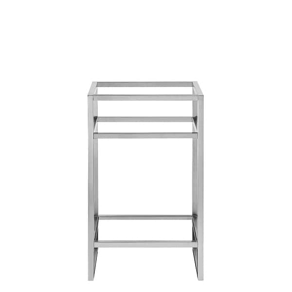 James Martin Vanities Boston Brushed Nickel 20" Freestanding Vanity without Top