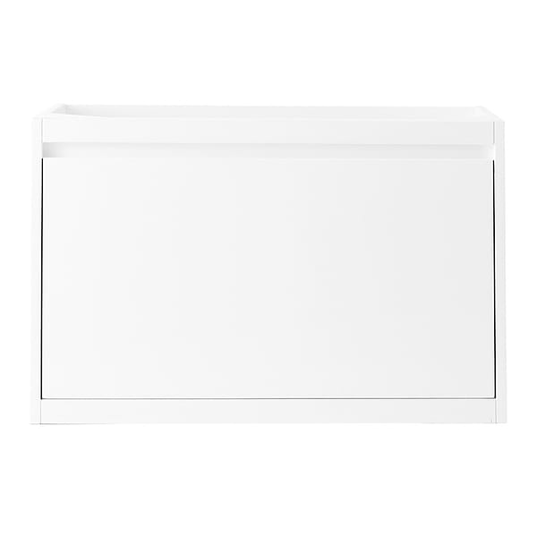 James Martin Vanities Mantova Glossy White 32" Floating Vanity without Top