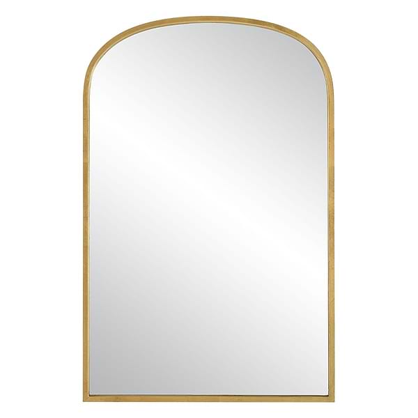 Simpla Arcadia Gold 22x34" Arched Mirror